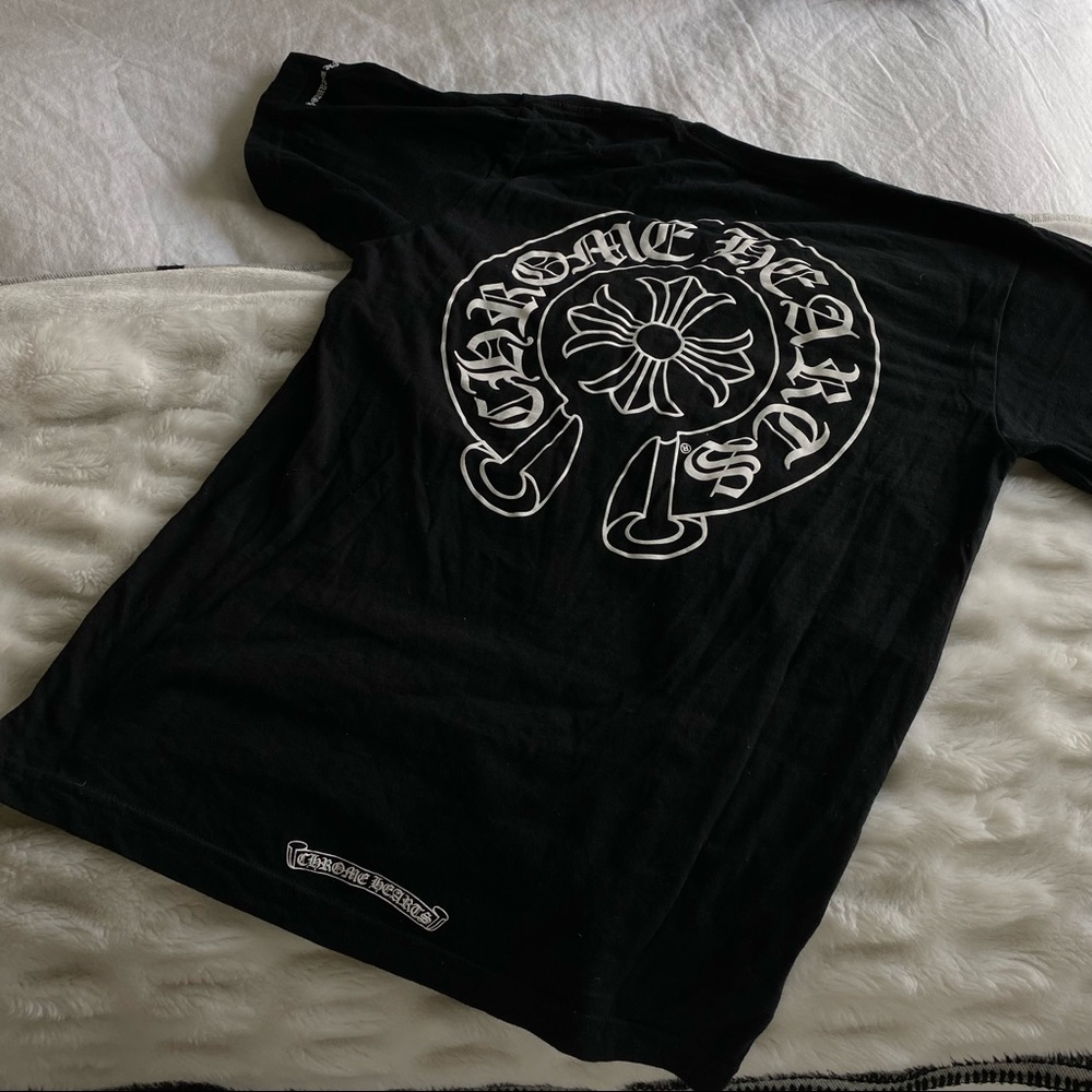 Chrome hearts horseshoe pocket t-shirt Authentic size Medium - Picture 2 of 7